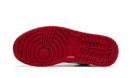 AIR JORDAN 1 LOW BLACK WHITE GYM RED