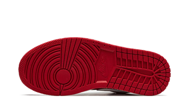 AIR JORDAN 1 LOW BLACK WHITE GYM RED - Image 4