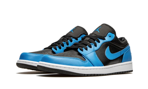 AIR JORDAN 1 LOW LASER BLUE BLACK - Image 2