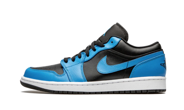 AIR JORDAN 1 LOW LASER BLUE BLACK