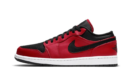 AIR JORDAN 1 LOW REVERSE BRED PEBBLED SWOOSH