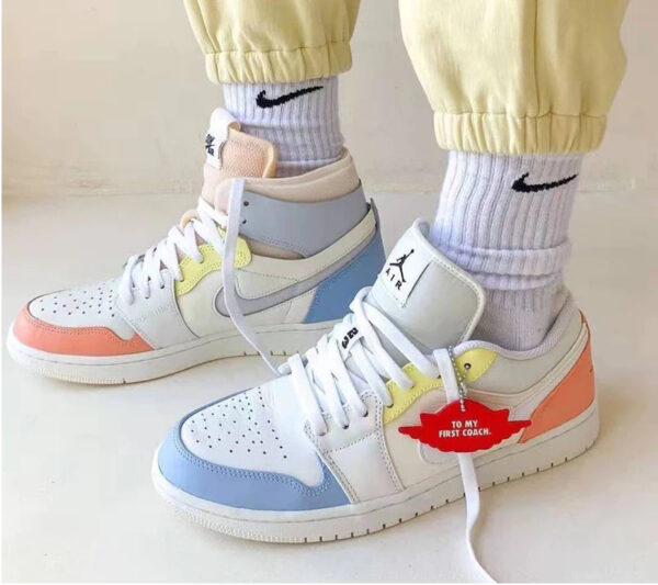 AIR JORDAN 1 LOW TO MY FIRST COACH - Image 5