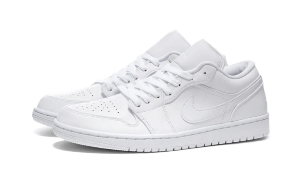 AIR JORDAN 1 LOW TRIPLE WHITE - Image 2