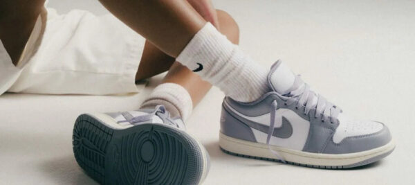 AIR JORDAN 1 LOW VINTAGE GREY - Image 6
