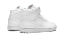 AIR JORDAN 1 MID TRIPLE WHITE