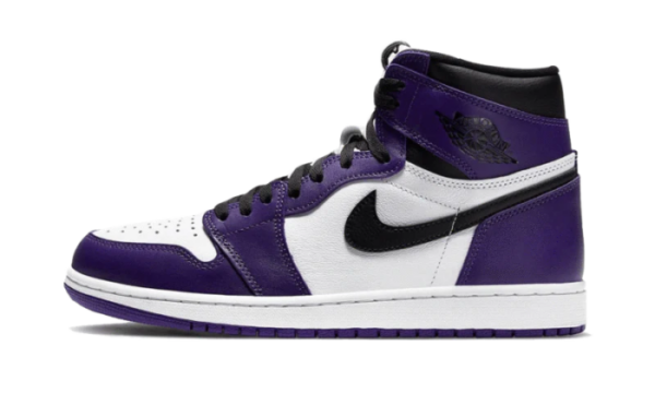 Air Jordan 1 Retro High OG Court Purple White - Image 8