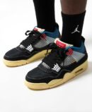 AIR JORDAN 4 RETRO UNION OFF NOIR