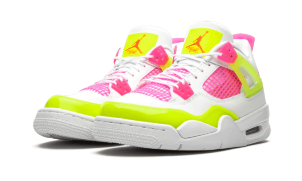 AIR JORDAN 4 RETRO WHITE LEMON PINK - Image 2