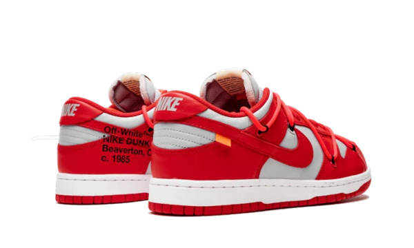 DUNK LOW OFF-WHITE UNIVERSITY RED - Image 3