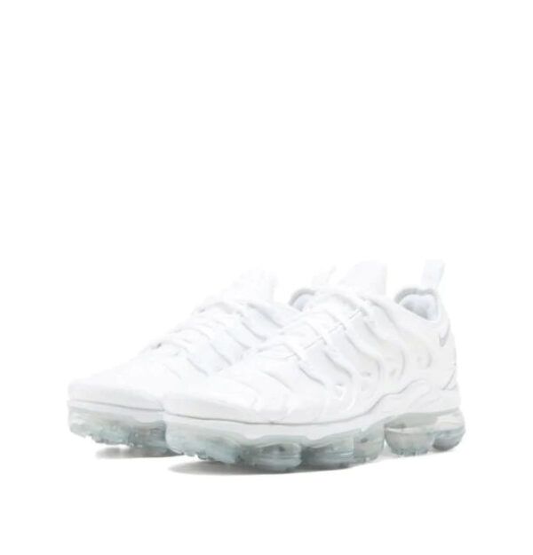 Nike Air Vapormax Plus White Shoes - Image 2